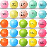 100 Pieces Motivational Stress Balls Colorful Foam Balls Inspirational Stress Relief Balls Quotes Stress Ball Pack Small Anxiety Balls for Relief Motivating Encouraging Adults (Fresh Colors)