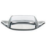 WMF 22 x 11 cm Wagenfeld Butter Dish, Silver