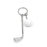 Golf Gifts Keychain for Men Women, Golf Club Keychains Backpack Decorations, Birthday Christmas Gifts for Father Grandfather, Sports Golf Lovers Gifts for Women Men