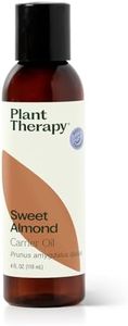 Plant Therapy Sweet Almond Oil - for Skin, Hair, Body, Face & Baby - Natural Moisturizer, Massage & Aromatherapy Carrier Oil 100% Pure, Cold Pressed California Almonds, Made in USA, 4 oz
