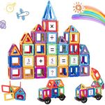 aaczly Magnetic Building Blocks 74PCS Magnetic Tiles for Kids 3D Magnetic Toys Building Construction STEM Educational Toys for Toddler Boys Girls Age 3 4 5 6 7 8 Years Old