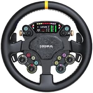 MOZA CS Pro Steering wheel for PC Gaming Car simulator