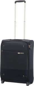Samsonite Base Boost Cabin Suitcase 55x40x20cm – 2-Wheel Soft Luggage, TSA Lock, Black