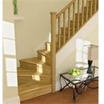 13 Tread Oak Straight Stair Kit