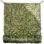 FLYEGO Camo Hunting Blind Netting, Military Camouflage Tarp Rope Nets, Army Sunshade Fence Net, Great for Shooting, Party, Decoration, Photograph