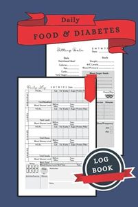 Diabetes Food Journal Log Book| Track Daily Blood Sugar Glucose along with meals intake and Activities/ Exercise for everyday: Professional log | Simple Blue hardcover