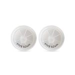 Hydrophobic PTFE Syringe Filters 25mm Diameter 0.22μm Pore Size for Laboratory Filters [CASE OF 100pcs] by Allpure Biotechnology