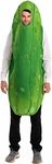 Spooktacular Creations Pickle Costume Adult, Fruit Costume Adult Jumpsuit, Halloween Dress Up, Trick-or-Treating(Large)