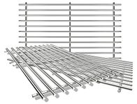 QuliMetal 304 Stainless Steel Cooking Grates for Traeger Pro 34, Traeger Texas Elite 34, Eastwood 34, Century 34 and Pit Boss Austin XL/Rancher XL Pro 1150, Pro 1100, 1000XL Series Pellet Grills