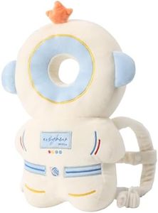 HGTC Baby Head Protector Backpack -Soft & Lightweight Pads - Prevents Bebes Backward Fall Astronauts Plush Stuffed