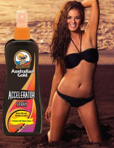 Australian Gold Accelerator Spray, 250ml – Fast Tanning Formula