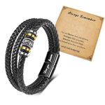 GBTBYS Teen Boys Gift Ideas, Leather Bracelets for Teens, Birthday Graduation Gifts for Him Ages 13 16 18 21 Chritmas Gifts for Teenage Gift Ideas 18 20 21 Year Old Young Boys Men Son Grandson