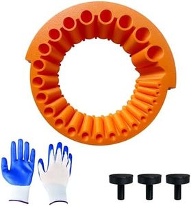 Drill Bit Sharpener for Angle Grinders: Drill Bit Grinding Aid, Power Handheld Drill Bit Grinding Attachment (2-13mm), Compatible with 125 mm Angle Grinder, Restore Dull Bits with Precision