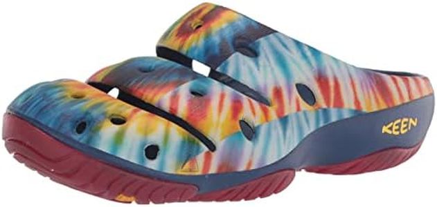 KEEN Men's Yogui Comfortable Slip On Lightweight Clogs, Ddye13/Ddye13, 12, Ddye14, 12