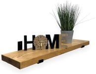 MKGT Rustic Wooden Shelf Handcrafte