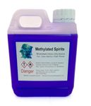 Swindon Composite Supplies : Methylated Spirit Camping Fuel Industrial Solvent 1000ml (1 Litre))