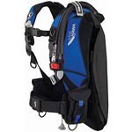 ScubaPro Litehawk BCD with BPI (Black / Blue, X-Small / Small)