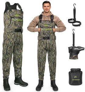 Extremus by KastKing MarshPro Neoprene Hunting & Fishing Waders, M9 | 5mm Neoprene, 800G Insulated Boots, Reinforced Knee Pads, Removable Shell Pockets, 3L Dry Bag,Duck Hunting