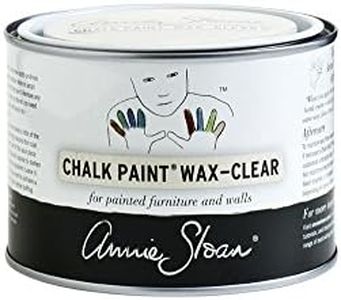 CHALK PAINT (R) Wax - Clear (500mL) - Annie Sloan - Transparent - Matte finish - Seals and protects furniture