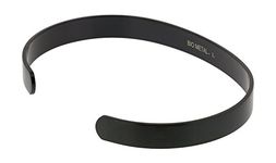 QRay Gun Metal Lite Steel Golf Athletic Bracelet (Large: 7.75"~8.5")