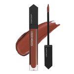 Love Earth Liquid Mousse Lipstick - Spanish Coffee Matte Finish | Lightweight, Non-Sticky, Non-Drying,Transferproof, Waterproof | Lasts Up to 12 hours with Vitamin E and Jojoba Oil - 6ml