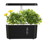 G-HIVE Indoor Hydroponics Garden System with 5 Pods | 10 W LED Grow Light | Smart Herb & Vegetable Growing Kit | 1.5 L Water Tank | Grow Herbs, Leafy Greens & Small Plants at Home