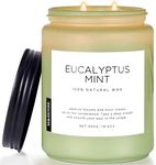 M&SENSE Eucalyptus Mint Candles for