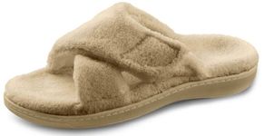 Vionic Women's Relax Slipper, Tan, 9 M