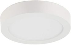 Bulbrite 773128 Led10Dl/5/927/Whrd/J/D Flush Mount 10W Led 5.5 Round Dimmable Ja8 2700K 120V, White