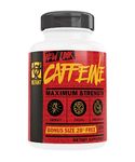 Mutant Caffeine – Pure Straightforward Pharmaceutical-Grade Caffeine Pills to Help Temporarily Restore Mental Alertness or Wakefulness When Fatigued – 240 Tablets