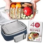 Stainless Steel Lunch Box with Bag 