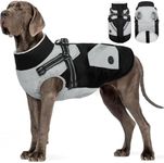 FUAMEY Dog Winter Jackets for Large