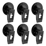 6 Packs/Set Shower Curtain Clips wi
