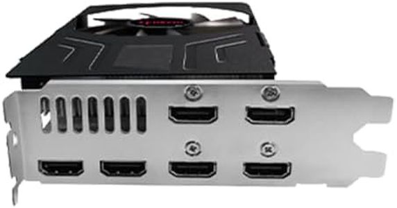 Xynsviu Radeon R7 350 4G Graphics Card, with 6 HDMI Monitor Graphics Card,Computer PC GPU GDDR5 128 Bit DirectX 12 PCI Express X16 3.0, 6 Port Video Cards (AMD R7 350 4G 6HDMI)