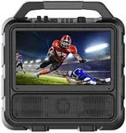 Monster Vision Portable Entertainment System | 15.6-inch Full HD Display, 60W Audio, Up to 25 Hours of Playback. Two HDMI Ports for Your Favorite Smart Streaming or Gaming Device | Weather Resistant