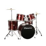 Havana HV522 Acoustic Drum Set WineRed Colour