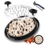 Pro Chicken Shredder, 11'' Chicken Braest Shredder Twist Tool, Large Meat Shredder Tool, Black