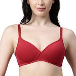 Enamor Non-Wired Racerback Strap Lightly Padded Women's T-Shirt Bra