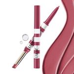 Lakme 9to5 Hya Beach Edit, Lipstick + Liner Duo, Tanline Rose, Infused with Hyaluronic Acid, Vitamin E, Jojoba Oil, Comfortable Matte Finish, SPF Powered, Hydrating Lipstick, 2+0.2 g