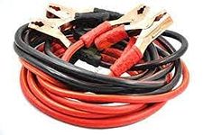 GION Auto Battery Booster Cable 500 Ampere Car Jumper Cable Car Starting Jumper Cable Emergency Power Charging Battery Booster Cord Copper Wire Alligator Wire Clip Clamp - 220 cm