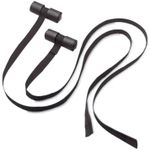 Saris, Bike Rack Accessory, Trunk-Mount Hatch Huggers, Secure Car Rack Mounting Straps, Black