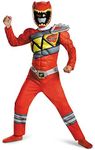 Power Rangers Dino Charge: Red Ranger Muscle Child Costume