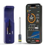 MeatStick Chef (One Probe Set) | Quad Sensors Smart Wireless Meat Thermometer | Digital Food Probe with Bluetooth | for Grilling, BBQ, Air Fryer, Deep Frying, Oven, Rotisserie | Limited Range