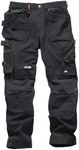 Scruffs Pro Flex Plus Holster Trouser Black 34S (T54757.1)