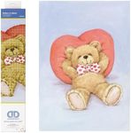 Diamond Dotz Relax-A-Bear Diamond Painting Kits for Adults - Diamond Art Kits a Relaxing Creative Craft Kit with Dotz Gems 13.8x10.6