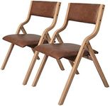 LEVEDE Set of 2 Folding Chairs, Ful