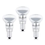 Caldarax 3 Pack R39 E14 30W Lava Lamp Bulbs, Dimmable Reflector Bulbs, Warm White 2700K, 300LM, AC 220V-240V, for Lava Lamps Spotlights, Glitter Lamps, Rocket Lamps