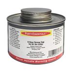 Party Essentials NW710 Chafing Dish Warming Fuel with Wick, 6-Hour Durability, 8-Ounce Capacity (Case of 24)