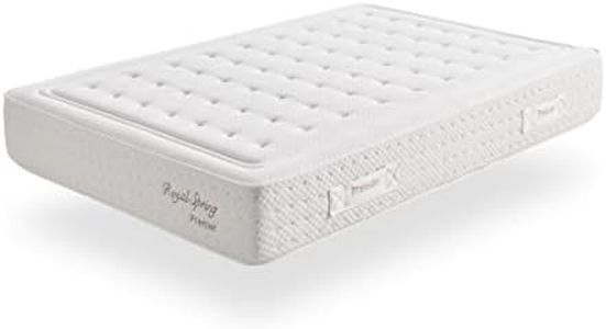 Moonia | Colchones de Muelles Ensacados 135X190CM | Cama de Matrimonio | Colchones de Alta Durabilidad | Colchón Antiácaros | Máximo Confort | Modelo Royal Spring Premier