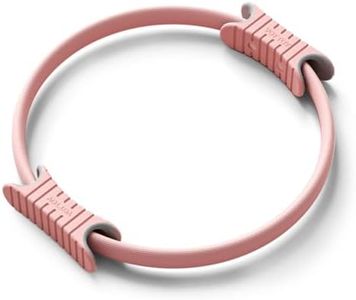 YOTTOY Pilates Ring,15 Inch Magic Circle Ring for Women Thighs,Core and Arms,Exercise Ring Pilates Equipment for Home Workout & Yoga Equipment (Pink)